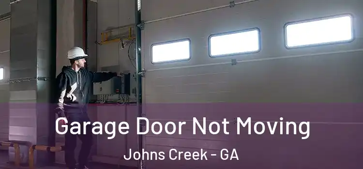  Garage Door Not Moving Johns Creek - GA